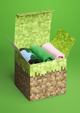 Illustration for article titled Minecraft Socks are Way Cooler Than You Think